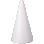 Kužel aranžovací polystyrénový 12 x 26 cm – Sleviste.cz