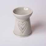 1patro Porcelánová aroma lampa se srdíčky E166390 – Hledejceny.cz