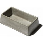 BEMI Miska obdélník 245 x 135 x 75 mm beton – Zboží Mobilmania