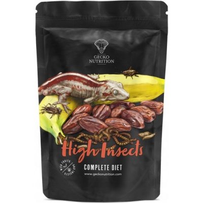 Gecko Nutrition bílkoviny a hmyz 100 g – Zboží Mobilmania