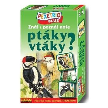 Betexa Pexetrio Plus: Znáš naše ptáky?