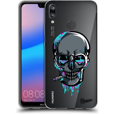 Pouzdro Picasee silikonové Huawei P20 Lite - EARTH - Lebka 3.0 čiré – Zboží Mobilmania