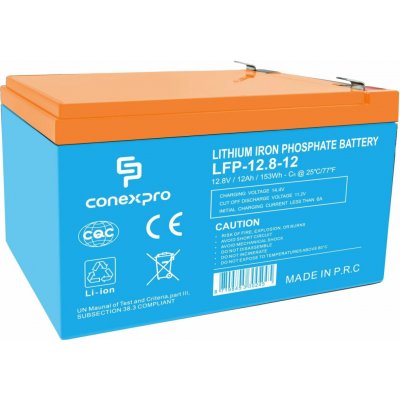 Conexpro 12,8V 12Ah LFP-12.8-12 – Hledejceny.cz