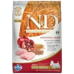 N&D Ancestral Grain Dog Adult Mini Chicken & Pomegranate 7 kg – Sleviste.cz