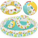 Bestway 51124 Nemo set (bazén+míč+kruh) 122x20cm – Zboží Dáma