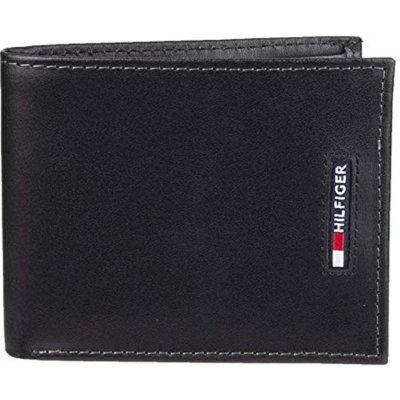 Tommy Hilfiger pánská kožená peněženka Bifold černá – Zboží Mobilmania