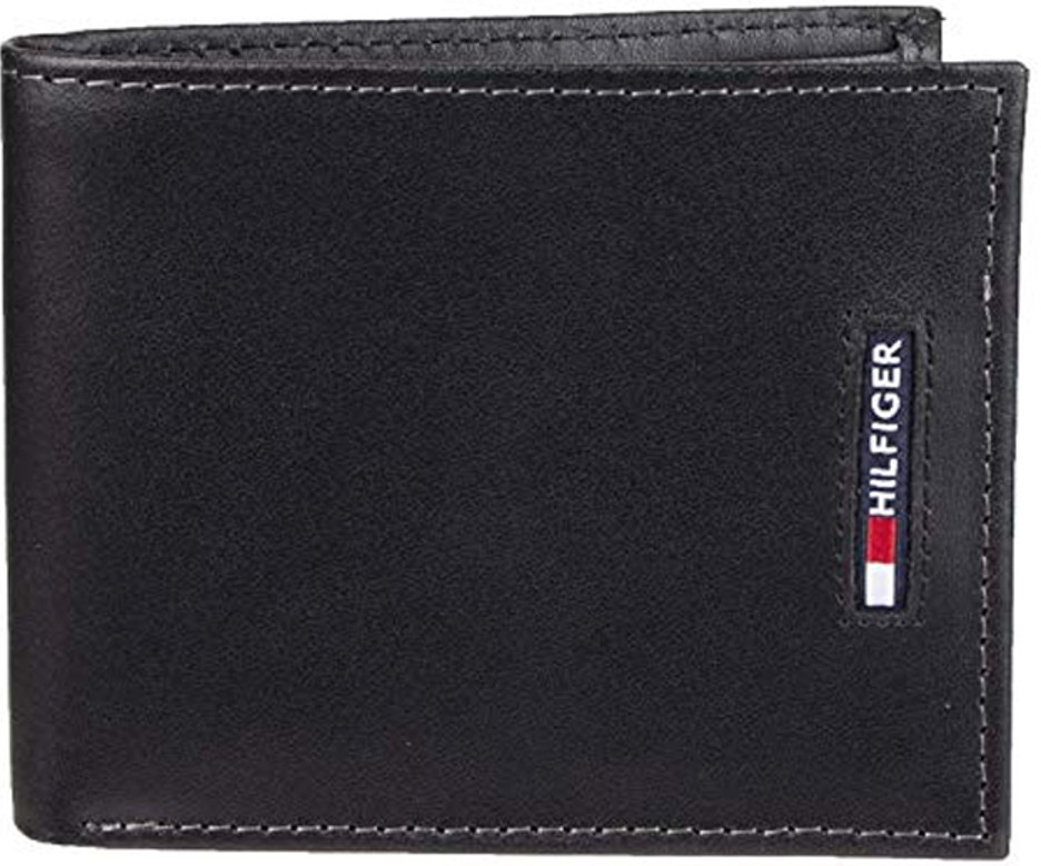 Tommy Hilfiger pánská kožená peněženka Bifold černá