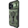 Pouzdro a kryt na mobilní telefon Apple Nillkin CamShield Armor Pro Magnetické Iphone 14 Pro Max zelené