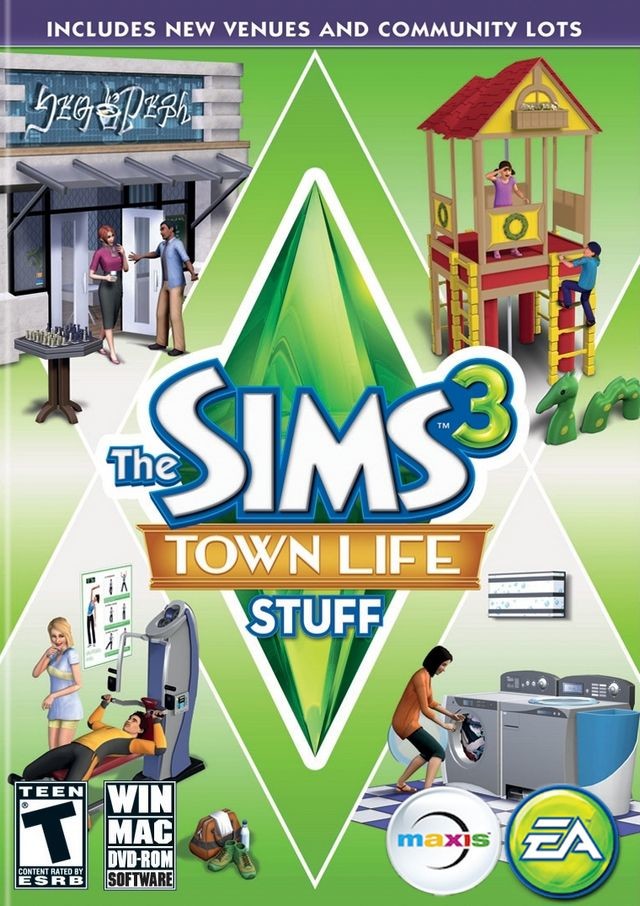 The Sims 3 Town Life Stuff