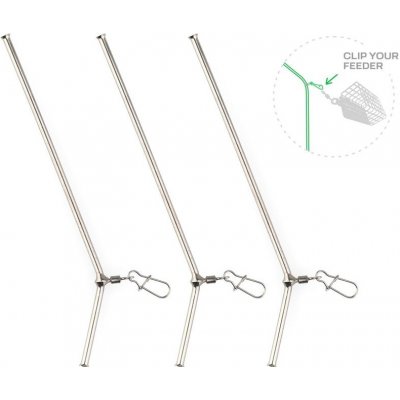 ZFISH Průjezd Feeder Anti Tangle Tube 3ks Délka: 120mm – Zboží Dáma