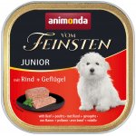 Animonda Vom Feinsten Junior Dog hovězí a drůbeží 6 x 150 g – Zboží Mobilmania