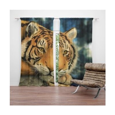 Sablio Závěs Tygr: 2ks 140x250cm – Hledejceny.cz