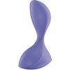 Anální kolík Satisfyer Vibrator Sweet Seal Connect App Lilac Vibrační anální kolík s ovládaný aplikací Modrý