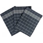 Sleep-well Pozitiv 50x70 cm 3 ks tmavě šedá/bílá – Zboží Dáma