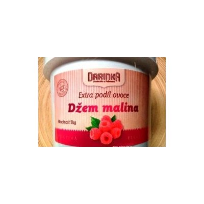 Darinka Džem extra MALINA 1 kg – Zboží Dáma