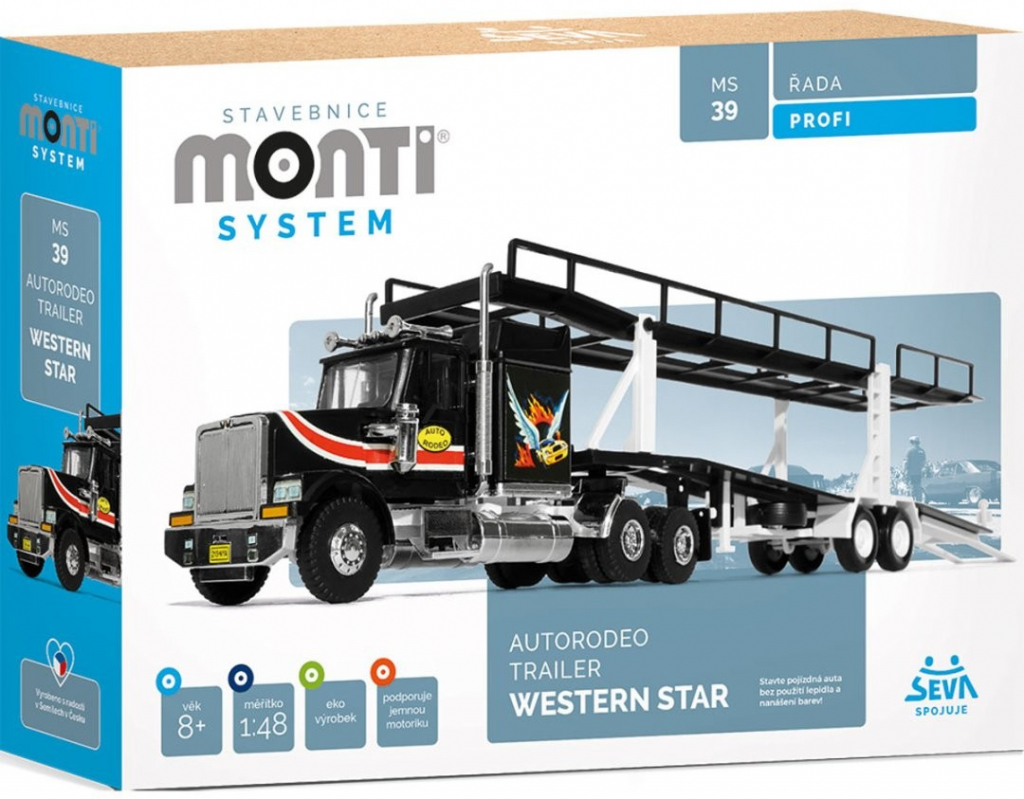 Seva Monti System 39 Autorodeo trailer