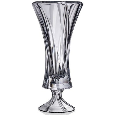 Aurum Crystal BOHEMIA OKLAHOMA VÁZA NA NOZE 400MM – Hledejceny.cz