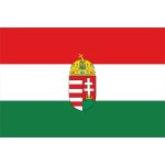 Maďarská vlajka s erbem, 60 × 90 cm, 5999131709201 – Hledejceny.cz