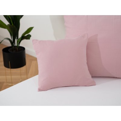 MKLuzkoviny.cz Mušelínový Alexia starorůžová 40 x 40 cm – Zboží Mobilmania