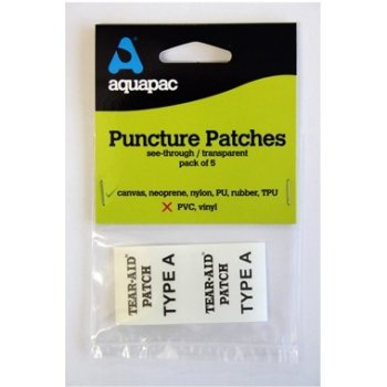 Pouzdro AQUAPAC Puncture Patches - NOT PVC pack of 5