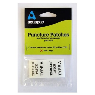 Pouzdro AQUAPAC Puncture Patches - NOT PVC pack of 5