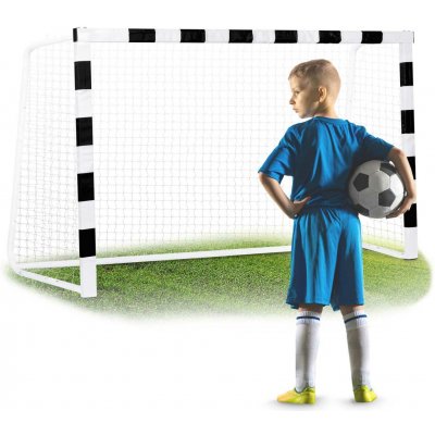 Neo-Sport Fotbalová branka NS-465 300 x 200 x 90 cm černo-bílá – Zboží Dáma