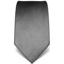 Luxusní šedá kravata Vincenzo Boretti 21978
