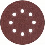 Bosch Accessories 2607019491 brusné papíry pro excentrické brusky na suchý zip, s otvory Zrnitost 40 (Ø) 125 mm 25 ks – Sleviste.cz