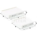 Filtr, vzduch v interiéru MANN-FILTER CU 21 000-2 – Hledejceny.cz