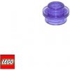 LEGO® doplněk LEGO® 4073 Podložka kruhová 1x1 průhledná Fialová