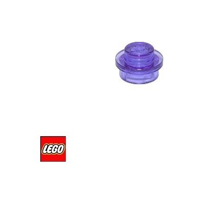 LEGO® 4073 Podložka kruhová 1x1 průhledná Fialová – Zbozi.Blesk.cz