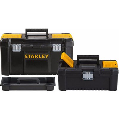 Stanley STST1-75772 Set boxů s kovovými přezkami 48 x 25 x 25 cm + 32 x 19 x 13 cm – Zboží Mobilmania