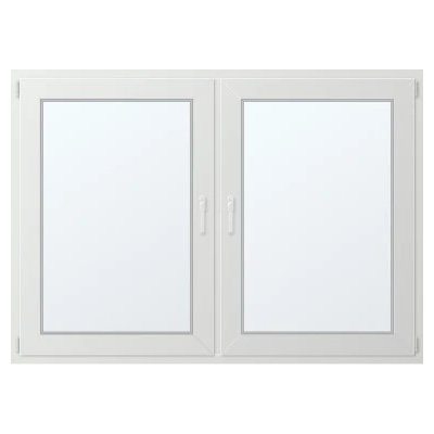 Soft Dvoukřídlé plastové okno 180x130 cm OS+OS se sloupkem – Hledejceny.cz