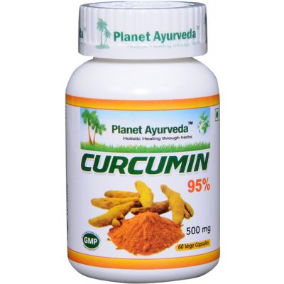 Planet Ayurveda Kurkumin 95% extrakt 7:1 500 mg 60 kapslí