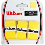 Wilson Pro overgrip 3ks žlutá – Zboží Dáma