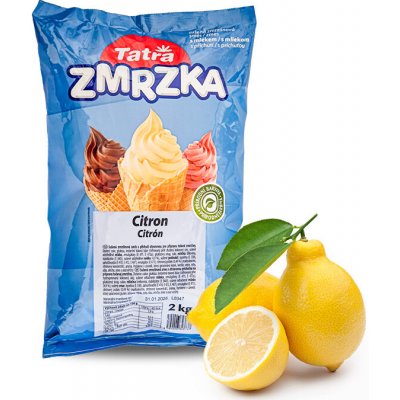 CZ distribuce Směs na točenou zmrzlinu s příchutí citrónu,Tatra 2 kg/sáček – Hledejceny.cz
