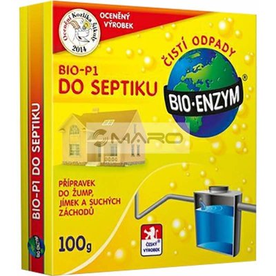 Bioenzym Přípravek DO SEPTIKU, 100 g BIO-P1 – Zboží Mobilmania