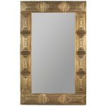 Dutchbone Zlaté kovové závěsné VOLAN 110 x 70 cm – Hledejceny.cz