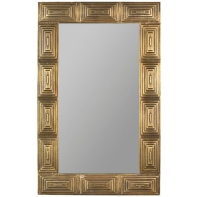 Dutchbone Zlaté kovové závěsné VOLAN 110 x 70 cm – Hledejceny.cz