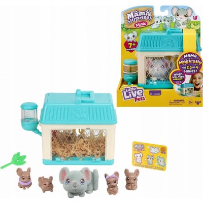 Moose Toys Little Live Pets Mama Surprise Mini Speelfigure Muis