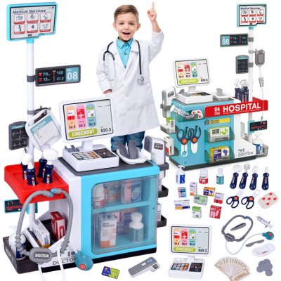 JOKO Sada Malý lékař velké zdravotní centrum 3v1 – Zboží Dáma
