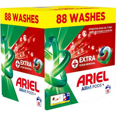 Ariel Plus Extra Clean kapsle na praní 88 PD – Zbozi.Blesk.cz