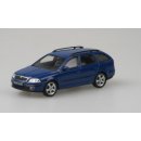 Abrex škoda Octavia Combi 2004 modrá 1:43