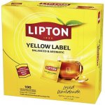 Lipton Čaj Yellow Label černý 100 x 1,8 g – Hledejceny.cz