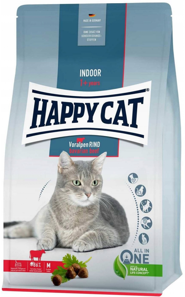 Happy cat Supreme sterilised hovězí 4 kg