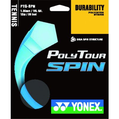Yonex Poly Tour Spin 12m 1,25mm – Zboží Mobilmania