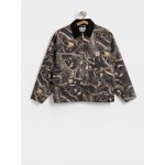 Carhartt WIP OG Detroit camo feather tree blackblackheavy stone wash – Zboží Mobilmania