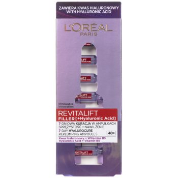 L'Oréal Revitalift Filler 7 denní vyplňující kúra v ampulích 7 x 1,3 ml