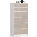 Ak furniture Kuba 60 cm 6 šuplíků – Hledejceny.cz