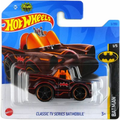 Mattel Hot Weels Angličák Batman Classic TV Series Batmobile